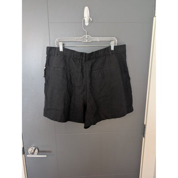 NWT‎ Gap 365 High Rise Linen-Blend Shorts - XL - Picture 3 of 13